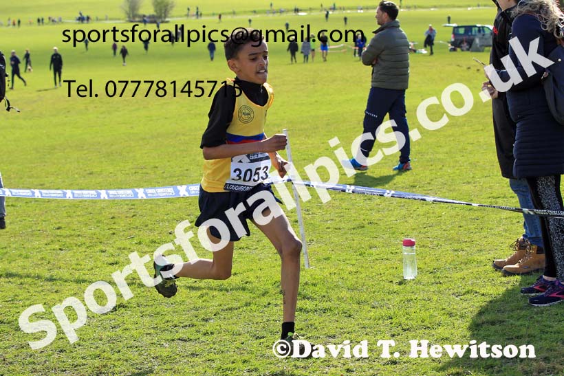 Boys Under-13s 2022 CAU Inter Counties Cross Country, Prestwold Hall, Loughborough.  Photo: David T. Hewitson/Sports for All Pics